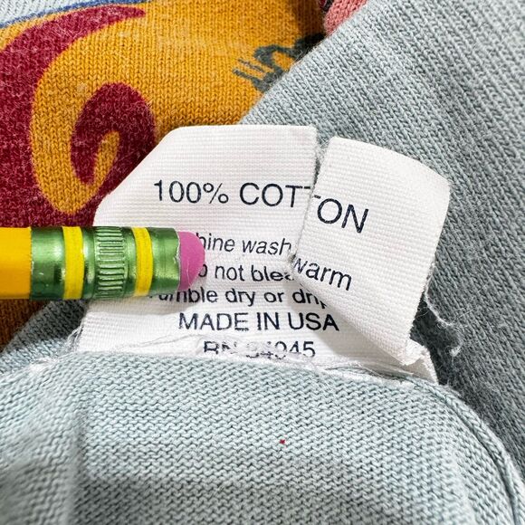 VTG Reyn Spooner T Shirt Men L Hawaiian Hula Dancer Single Stitch Double Sided - Picture 10 of 15